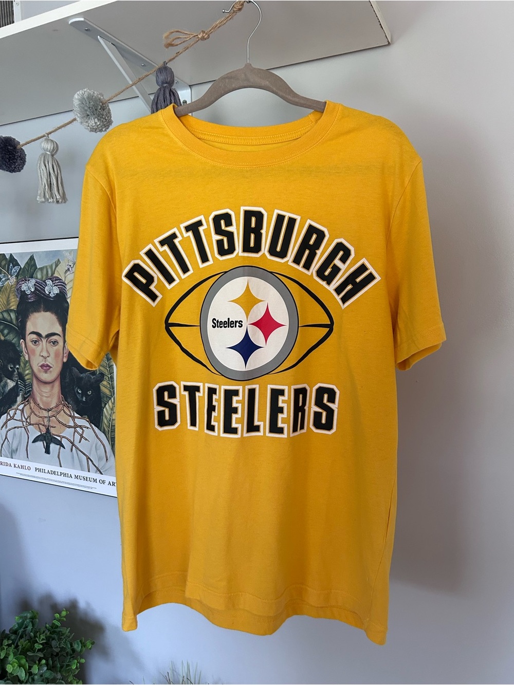 NFL Pittsburgh Steelers Yellow Logo Tee